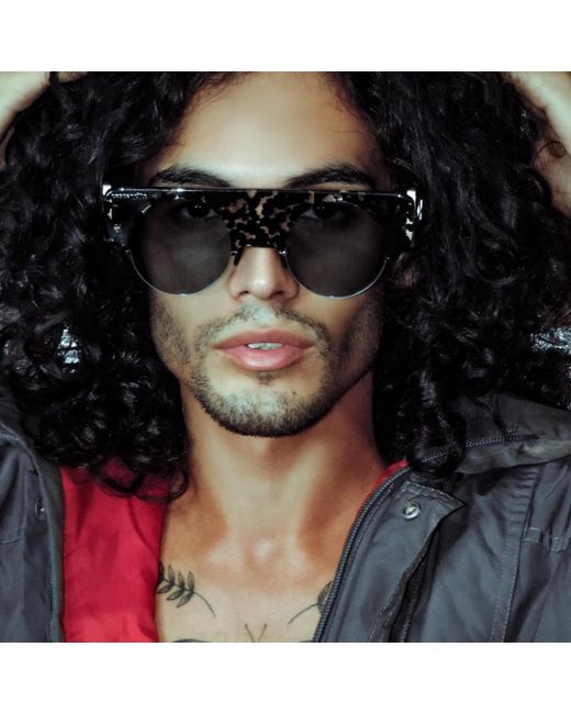 Galfer Eyewear Black Cascandito Sunglasses Oversized Designer Frame