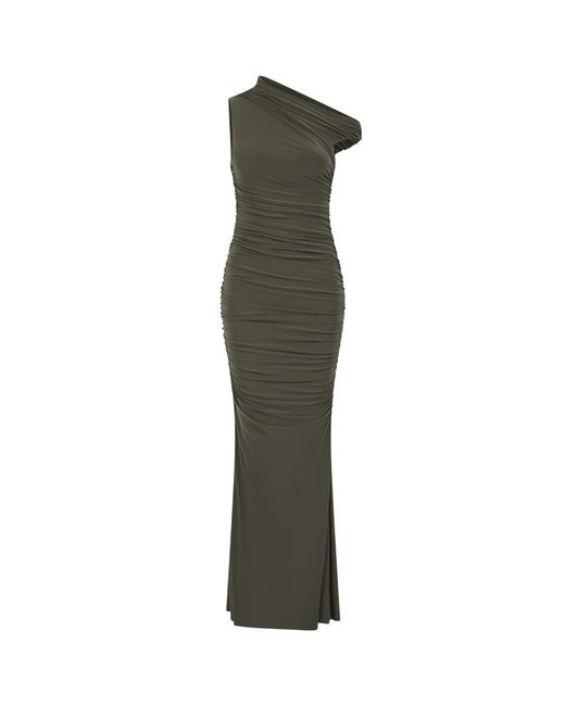 Celestine & Mae Green Dahlia Maxi Dress