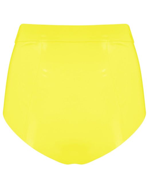 Elissa Poppy Yellow Latex Dsico Pant