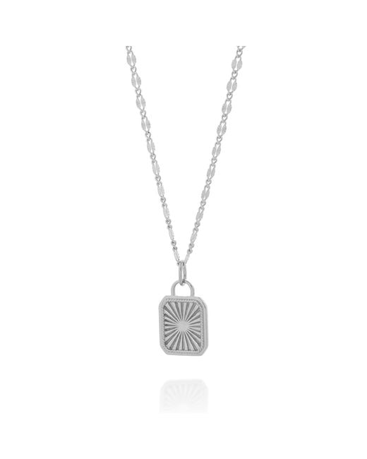 Nellou Jewellery Metallic Golden Dawn Necklace Sterling