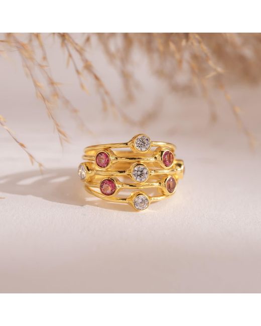 GEM BAZAAR Metallic Constellation Ring