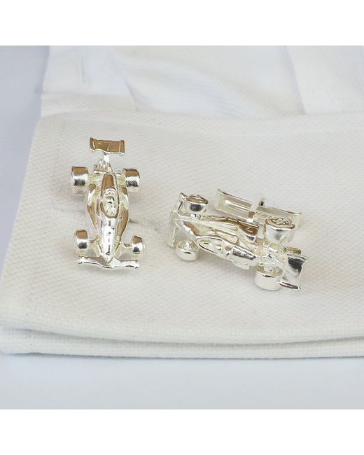 Simon Kemp Jewellers Metallic Formula One Racing Car for men
