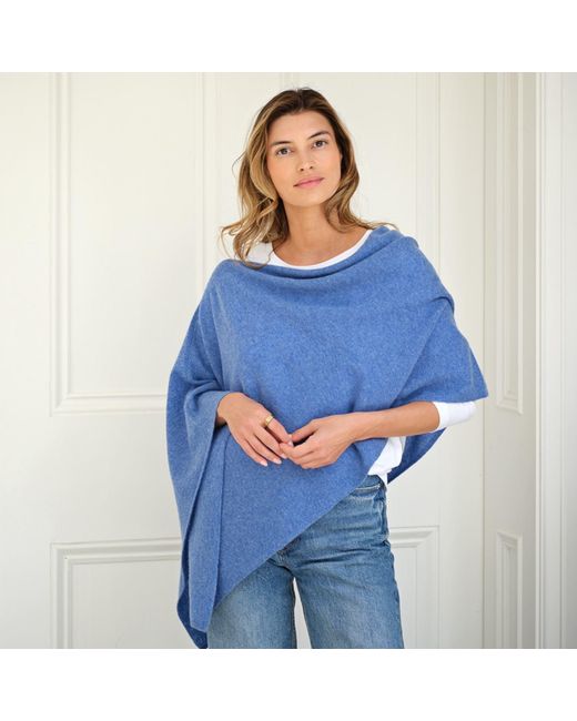 Cove Blue Lucy Jean Multi Way Cashmere Wrap