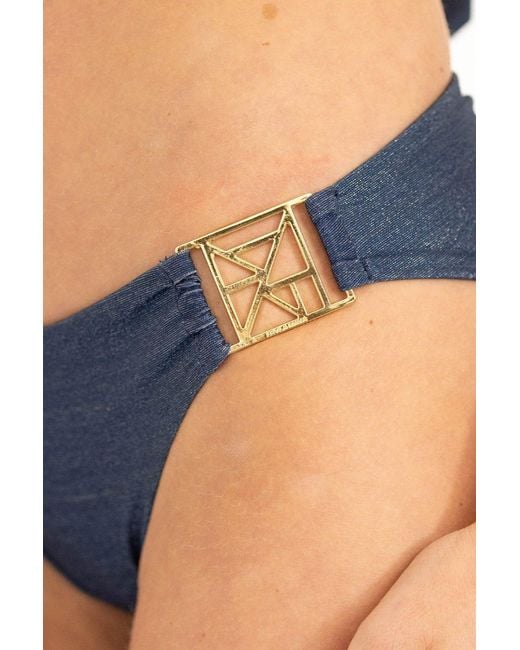 Leyla Maya Ltd Blue Kate Bikini Bottoms