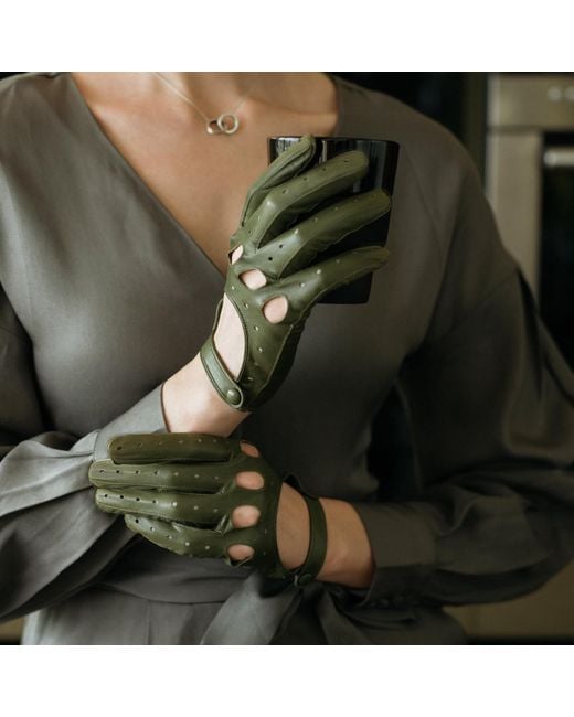1861 Glove Manufactory Green Messina