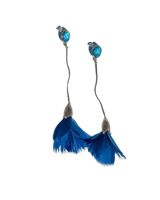 Babaloo Blue Blossom Earrings