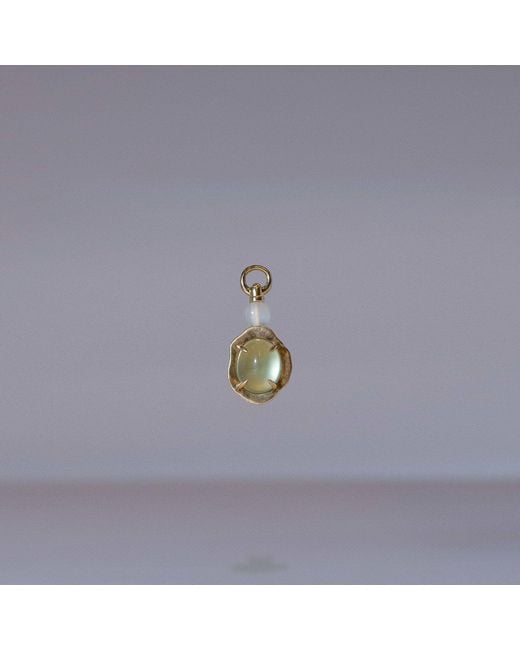 Onia Metallic Water Drop Charm