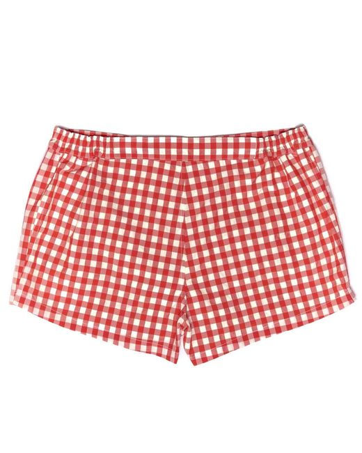 Pier Sicilia Red Ugo Checked for men