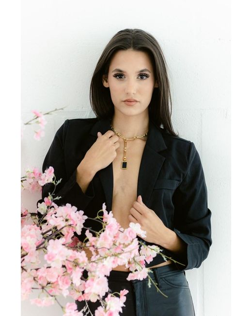 Adriana Pappas Designs Natural Luna Lariat