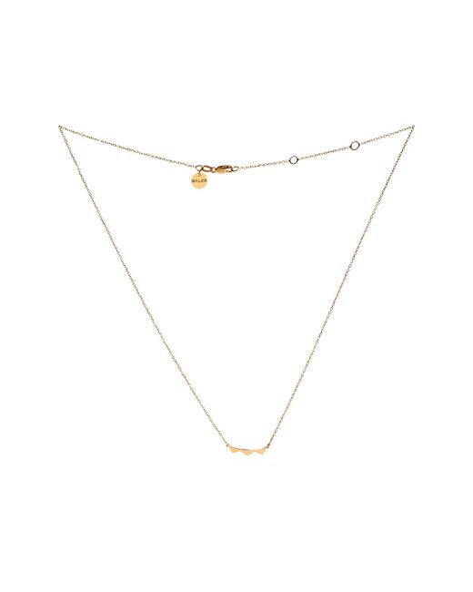 Gallery Metallic Mini Fang Necklace
