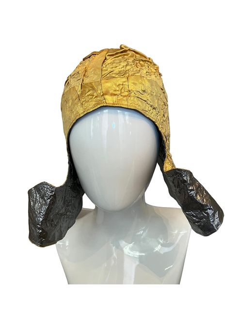 Romer Millinery Yellow Morphy Moldable Reversible Helmet
