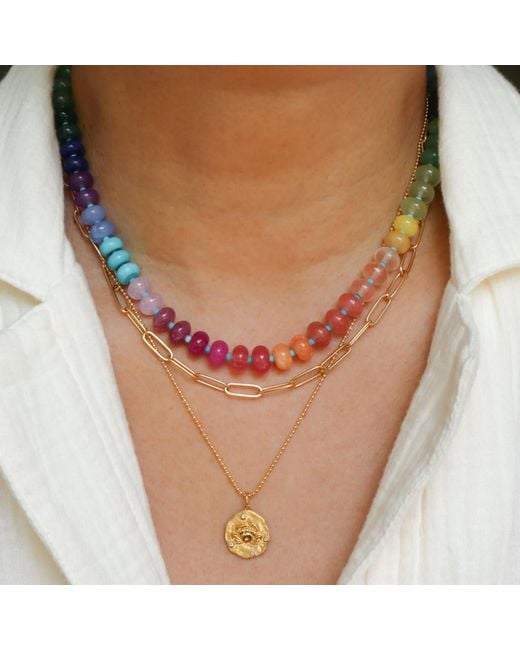 Hye Jane Jewelry Metallic Cancer Zodiac Necklace