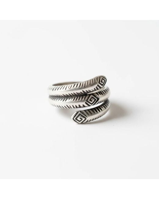 By Virgo White Boho Ring