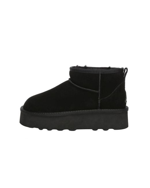 EverAu Australia Black Heron Ultra Mini Platform Boots