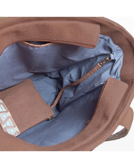 Sidney Byron Brown Suncatcher Daytripper Tote & Pouch