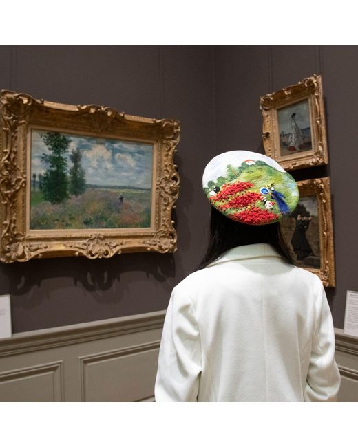 Heartfelt Layers Green Monet Poppy Fields