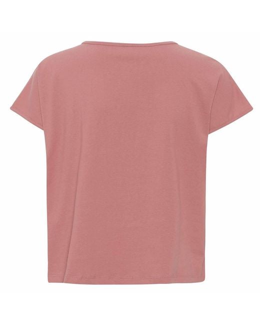 GROBUND Pink The Organic T-Shirt Karen