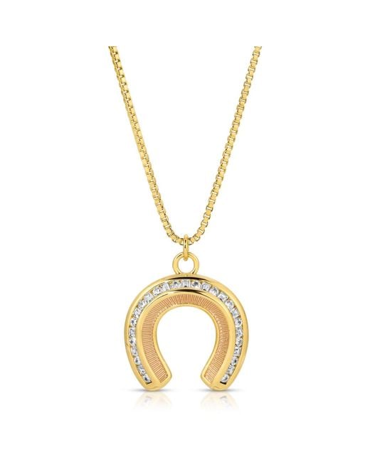 Glamrocks Jewelry Metallic Good Fortune Necklace