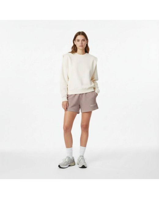 Mimhi Maison Brown Neutrals Nude Cotton Shorts