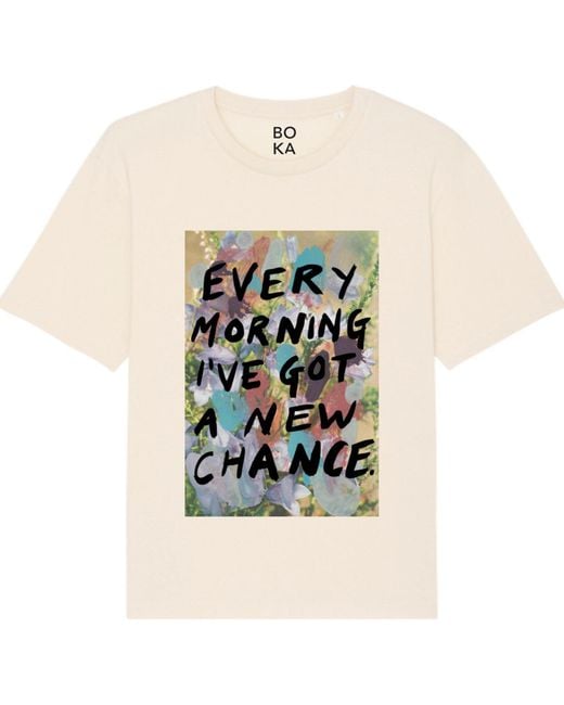 Boutique Kaotique Black Neutrals Every Morning Organic Cotton T-Shirt
