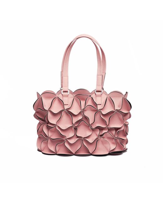 ELEMOOD_Japan Pink Blossom Rectangle Tote Bag