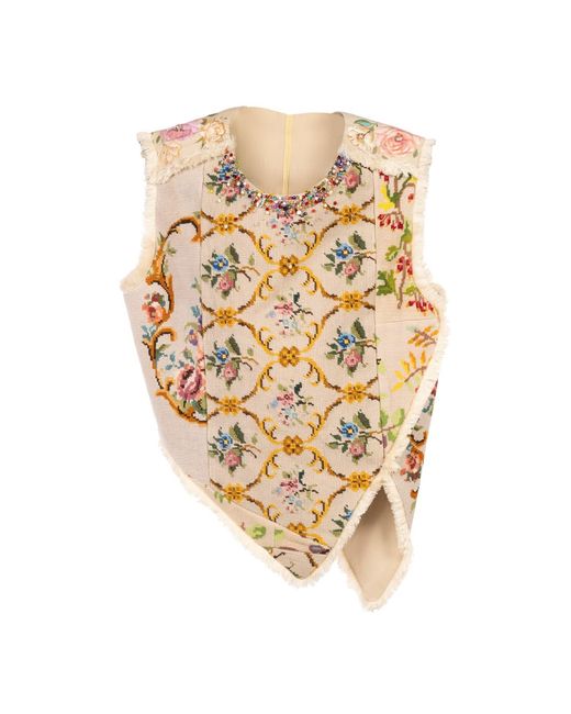 Rondooz Metallic Floral Gobelin
