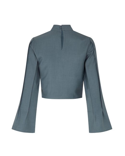 Mary Dickow Blue Neema Top