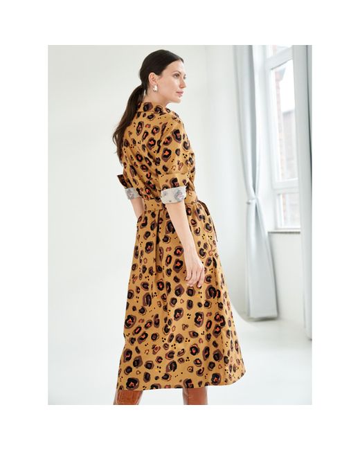 Marianna Déri Metallic Maria Shirtdress Jungle Queen