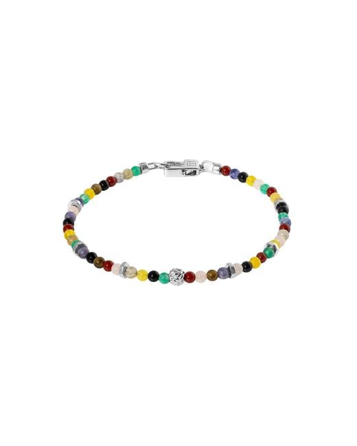 Tateossian Metallic Nodo Semi-Precious Bracelet for men