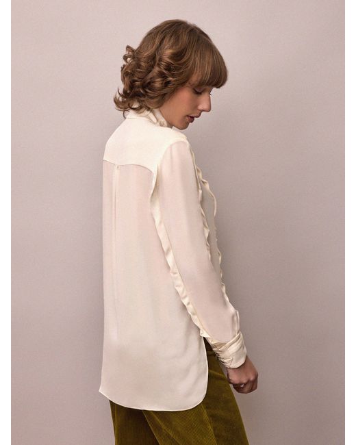 Amanda Thompson Couture White Frankie Shirt Off