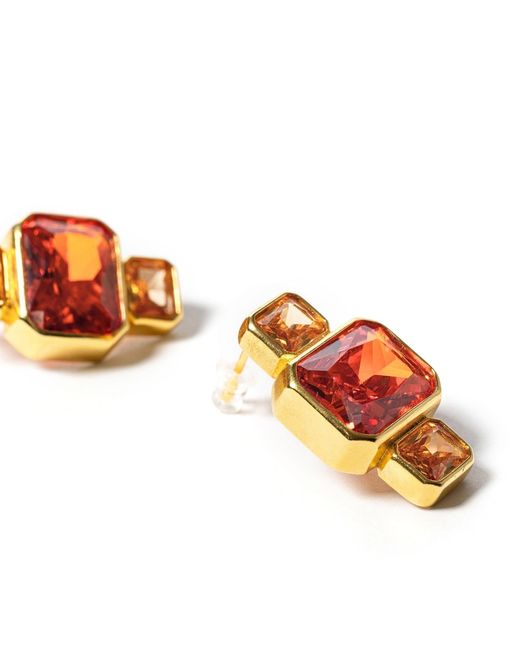 Kybele Studio Orange Luma Earrings