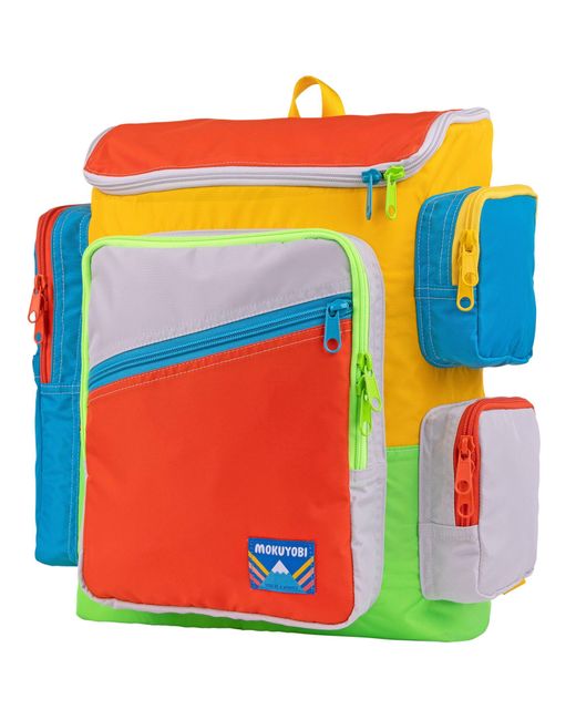 Mokuyobi Orange Space Wonder Traveler Mega Backpack