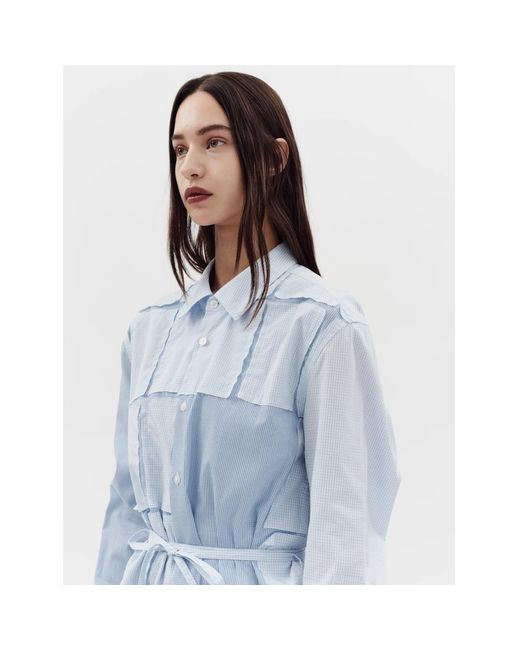 Jakke Blue Tie Shirt