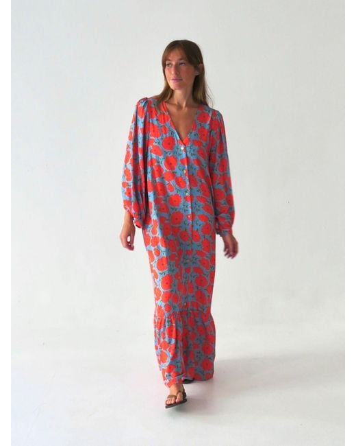 Mind Traveler Red Micaela Dress