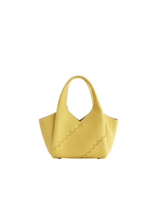 Orange Cube Metallic Everyday Urban Tote