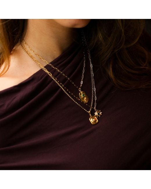 Kybele Studio Metallic Talisman Necklace