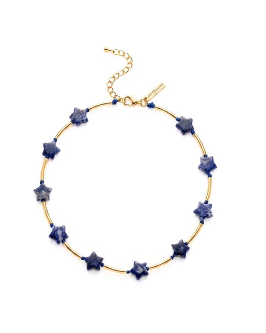 Jaredjamin Blue Liberty Gemstone Necklace