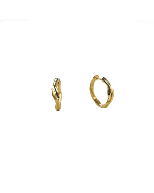 Onia Metallic Water Trace Hoops