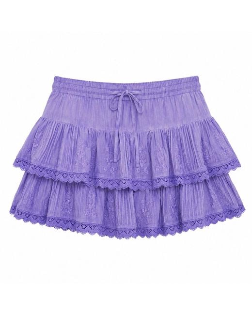 Muche Et Muchette Purple Coquette Skort