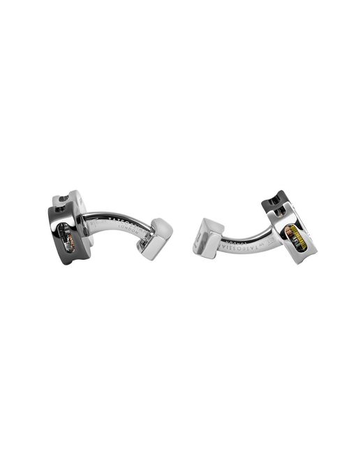 Tateossian Multicolor Infinity Gear Cufflinks for men