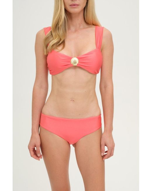 Adriana Pappas Designs Red Riviera Bottoms Without Chain