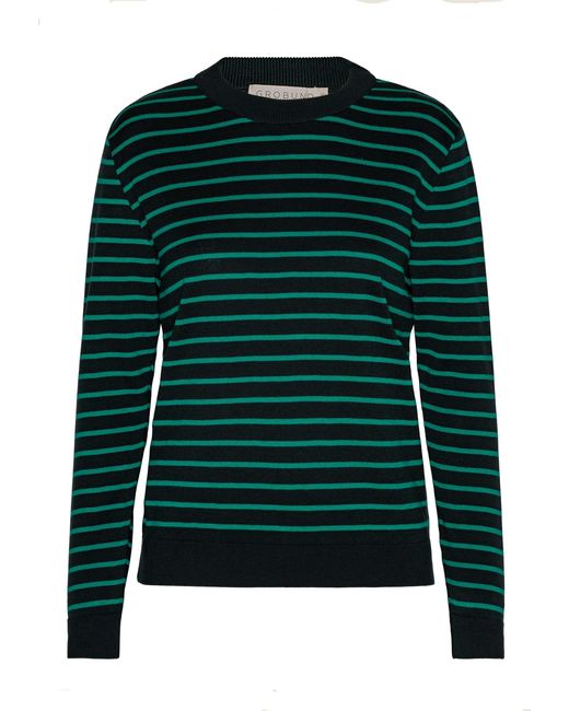 GROBUND Green Marie Knit Blouse