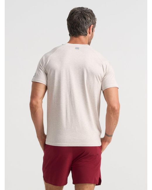 Bondi Active White Neutrals Forma Tech Tee for men