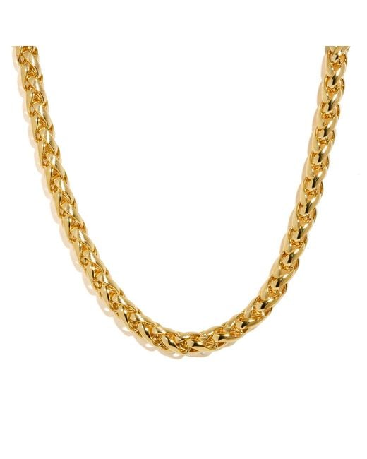 Caramel Vintage Jewellery Metallic Vintage Plated Mabel Necklace