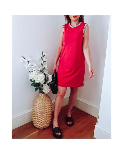 Sophie Cameron Davies Raspberry Pink T-shirt Dress