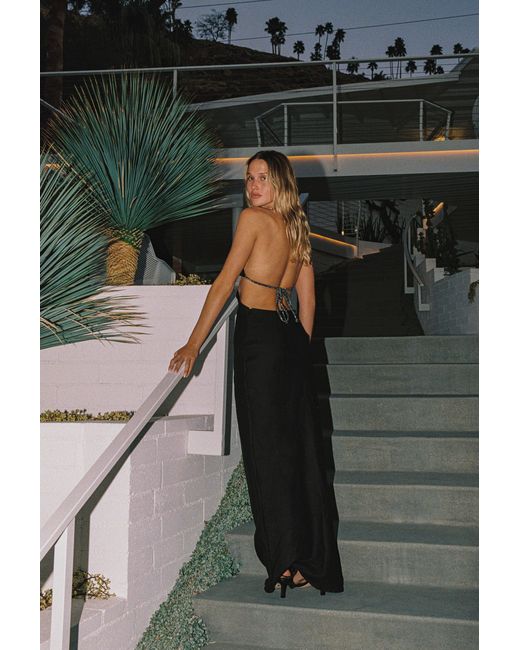 Soirée Miami Beach Black Danielle Dress