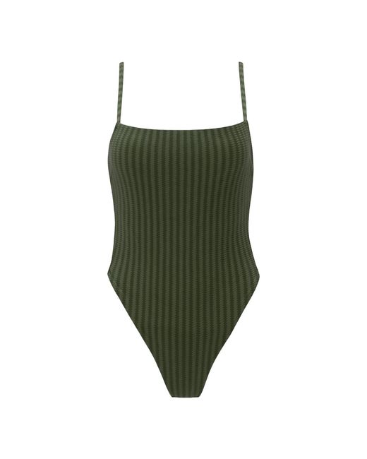 Thaynne Swimwear Llc Green Ámbar One Piece