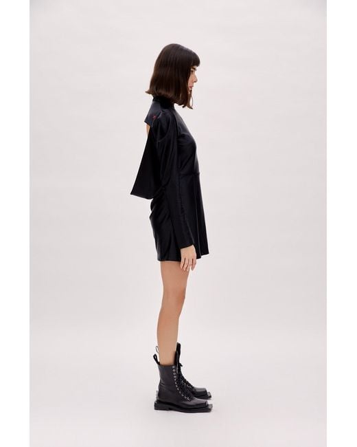 Pcfg Black Sin Mini Party Dress