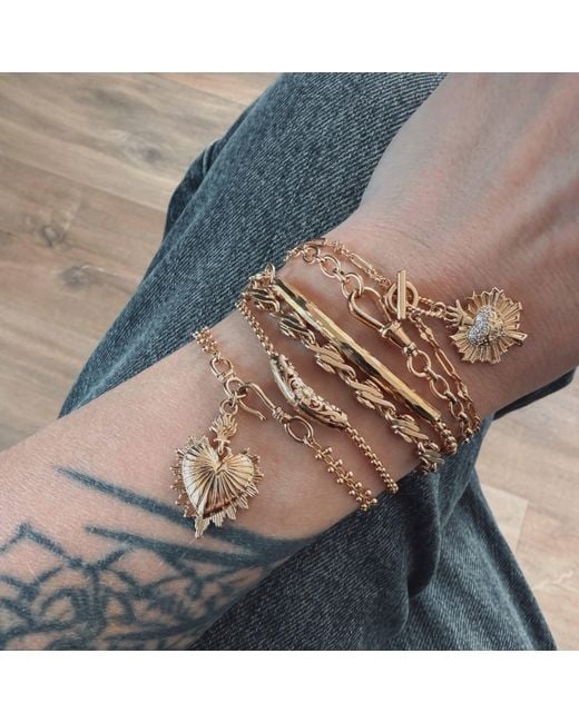 IN CAUDA VENENUM Metallic Seraphine Bracelet