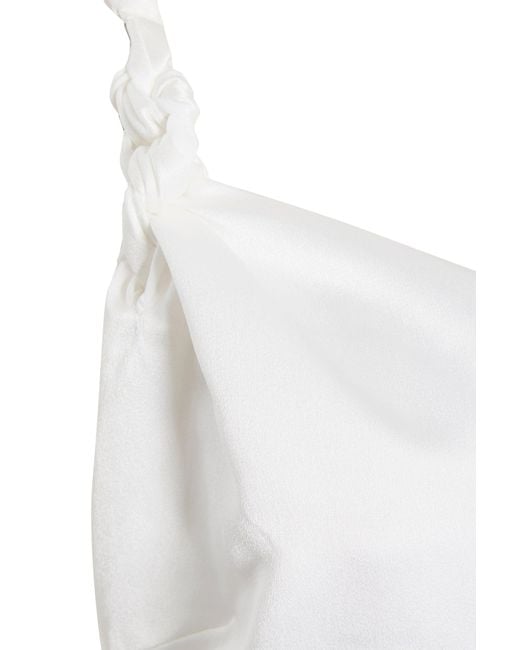 Sarvin White A-Line Mini Dress